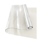 PVC Tablecloth Protector 107X213.4CM Clear Plastic Table Cloth Cover Transparent V63-838511