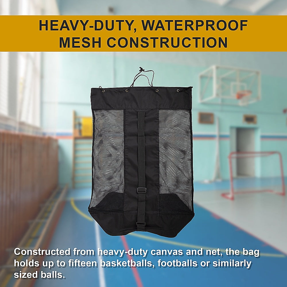 Extra Large Sports Ball Carry Bag Waterproof Football Basketball Volleyball Soccer Rugby NetBall V63-838541