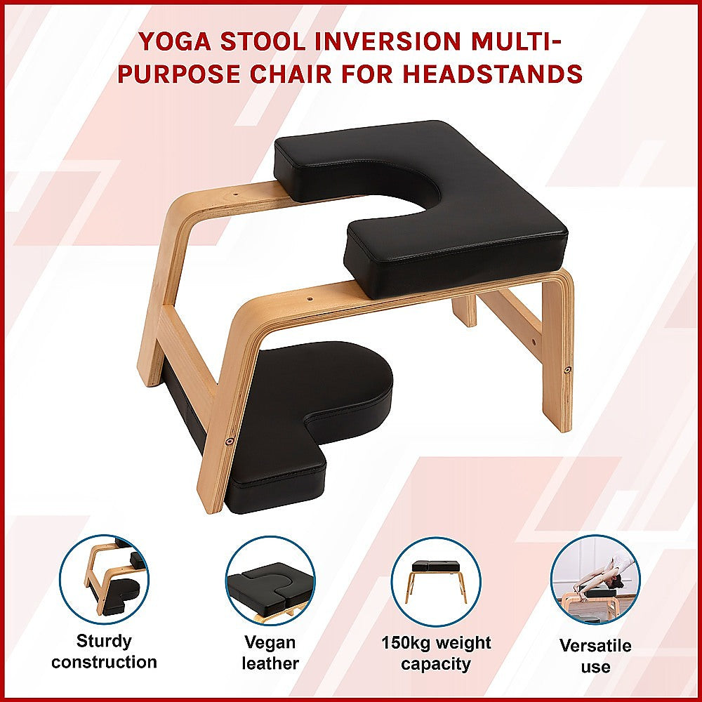 Yoga Stool Inversion Multi-Purpose Chair For Headstands V63-838561