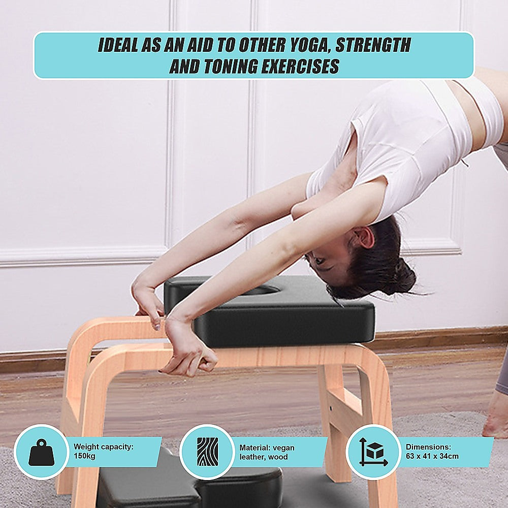 Yoga Stool Inversion Multi-Purpose Chair For Headstands V63-838561