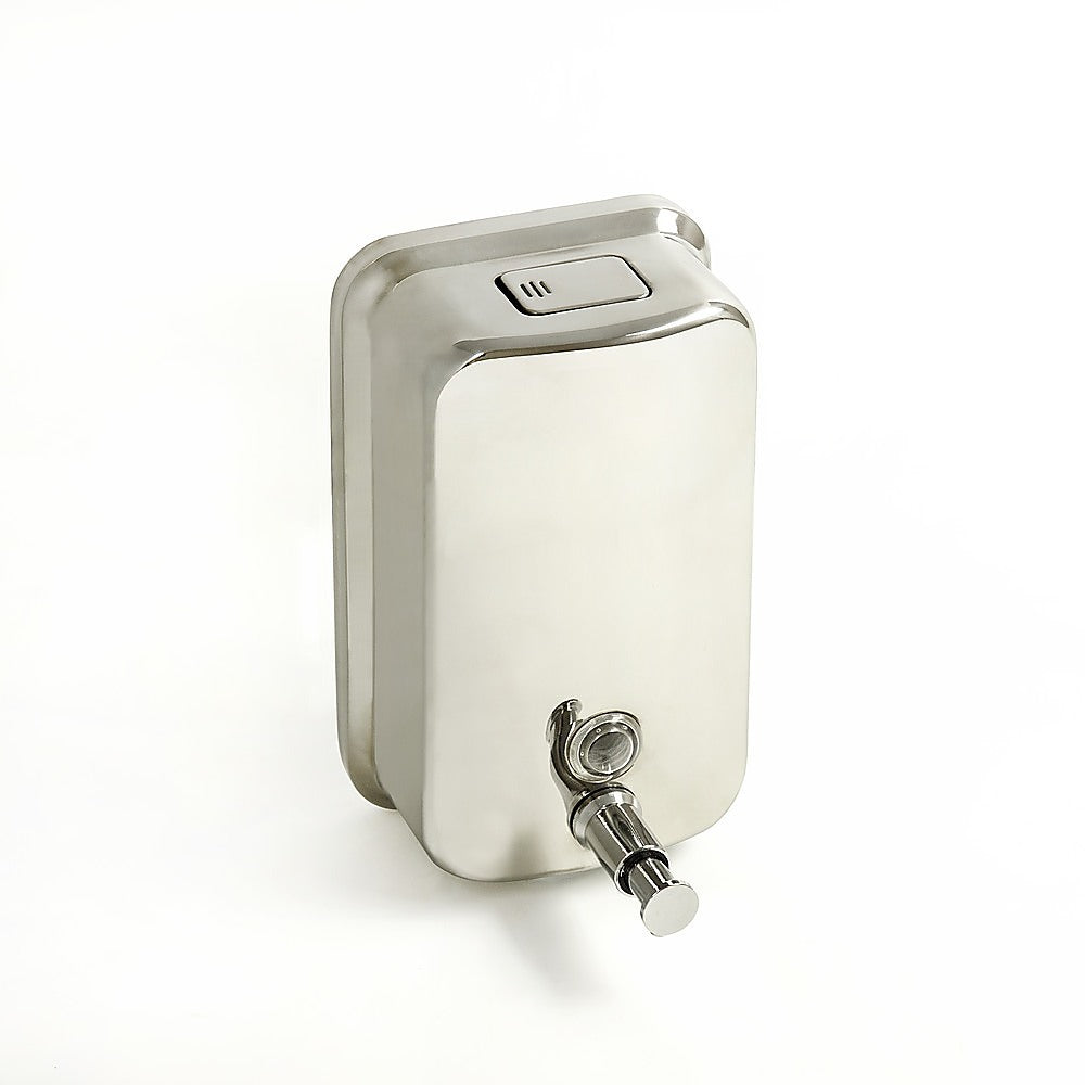 304 Stainless Steel Commercial Liquid Soap Hand Sanitiser Dispenser Wall Mount Bathroom Kitchen Office V63-838581