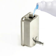 304 Stainless Steel Commercial Liquid Soap Hand Sanitiser Dispenser Wall Mount Bathroom Kitchen Office V63-838581