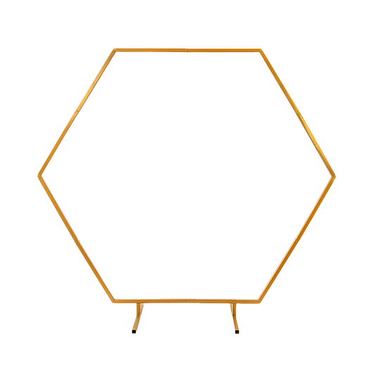 2M Wedding Hex Arch Backdrop Flower Display Stand Frame Background V63-838591