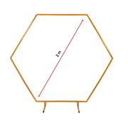 2M Wedding Hex Arch Backdrop Flower Display Stand Frame Background V63-838591