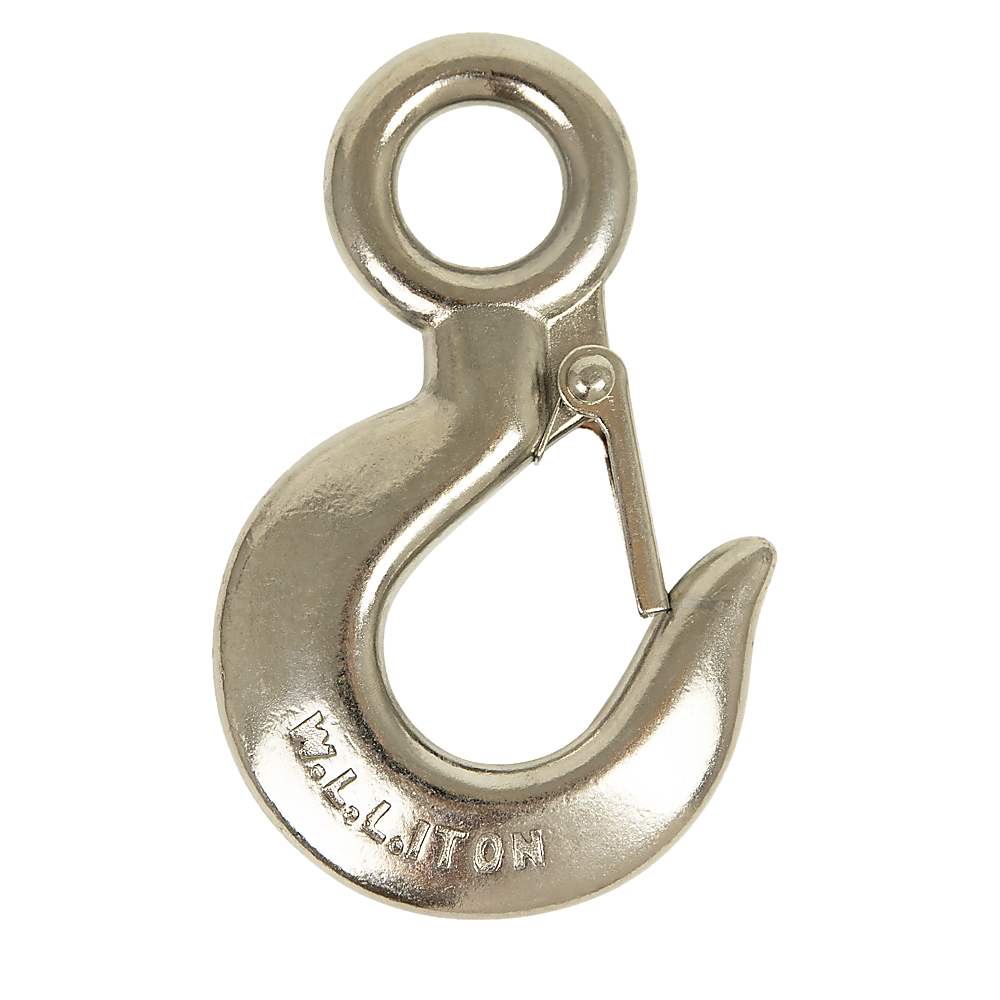 Grappling Hook 1T Crane Scale Sliding Stainless Steel Lifting Rigging Accessories V63-838641