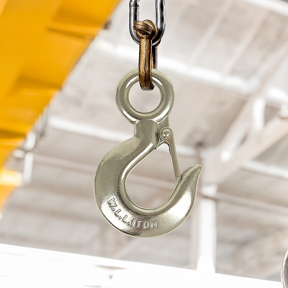 Grappling Hook 1T Crane Scale Sliding Stainless Steel Lifting Rigging Accessories V63-838641
