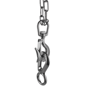 Grappling Hook 1T Crane Scale Sliding Stainless Steel Lifting Rigging Accessories V63-838641