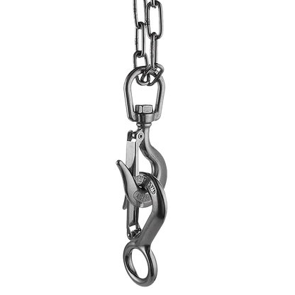 Grappling Hook 1T Crane Scale Sliding Stainless Steel Lifting Rigging Accessories V63-838641