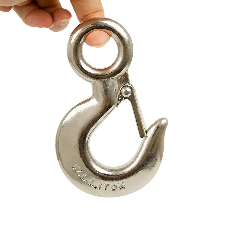 Grappling Hook 1T Crane Scale Sliding Stainless Steel Lifting Rigging Accessories V63-838641