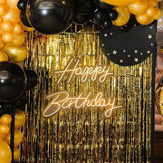 Happy Birthday Neon Sign Hanging Glowing Party Decoration V63-838651