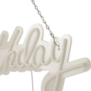 Happy Birthday Neon Sign Hanging Glowing Party Decoration V63-838651