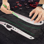 9pc French Curve Ruler Set DIY Sewing Pattern Measuring Tool for Dressmaker V63-838661