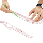 9pc French Curve Ruler Set DIY Sewing Pattern Measuring Tool for Dressmaker V63-838661
