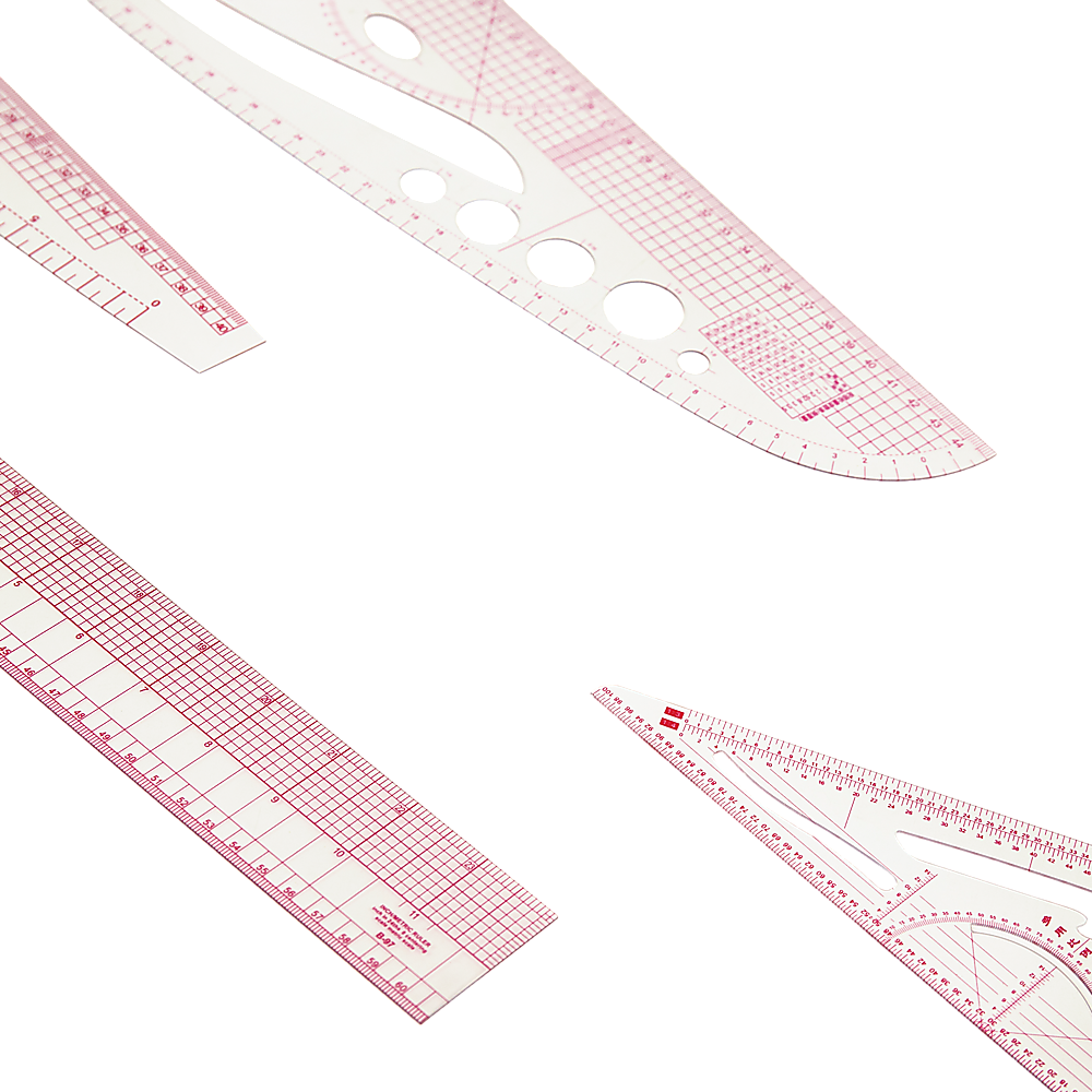 9pc French Curve Ruler Set DIY Sewing Pattern Measuring Tool for Dressmaker V63-838661