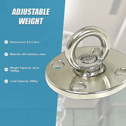 304 Stainless Steel Suspension Hook Wall Ceiling Mount Hanger Anchor Bracket V63-838671