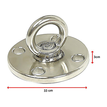304 Stainless Steel Suspension Hook Wall Ceiling Mount Hanger Anchor Bracket V63-838671