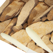 Rustic Rock Brick Wallpaper V63-838691