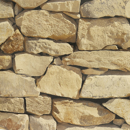 Rustic Rock Brick Wallpaper V63-838691