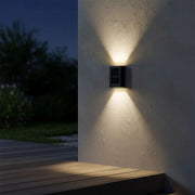 2pc Outdoor Solar LED Deck Lights Garden Patio Pathway Stairs Warm White V63-838741
