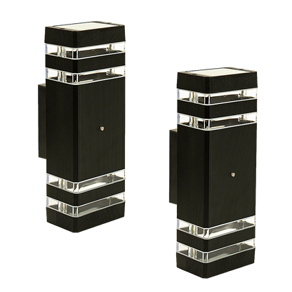 Modern 12 Inch LED Up Down Wall Light Dual Lamp with Dusk to Dawn Sensor V63-838751