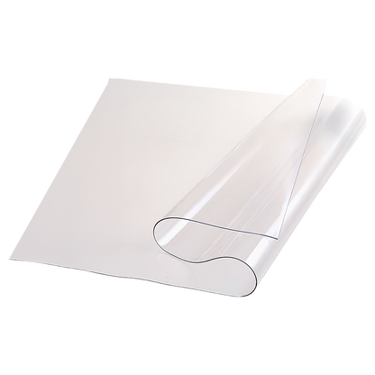 PVC Tablecloth Protector Table Cover Dining Table Cloth Plastic 2134x1070mm 1.5mm V63-838801