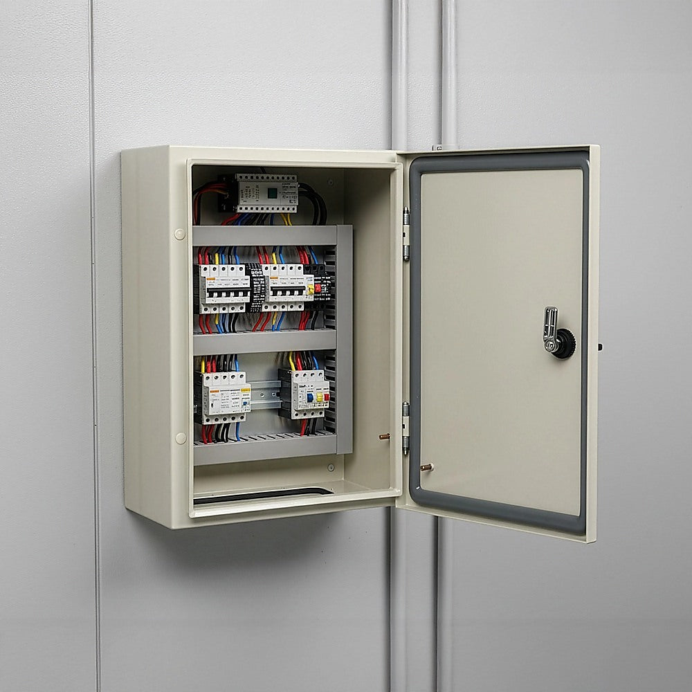 Carbon Steel Electrical Enclosure Box IP65 Wall Mount 400 x 300 x 200 mm V63-838821