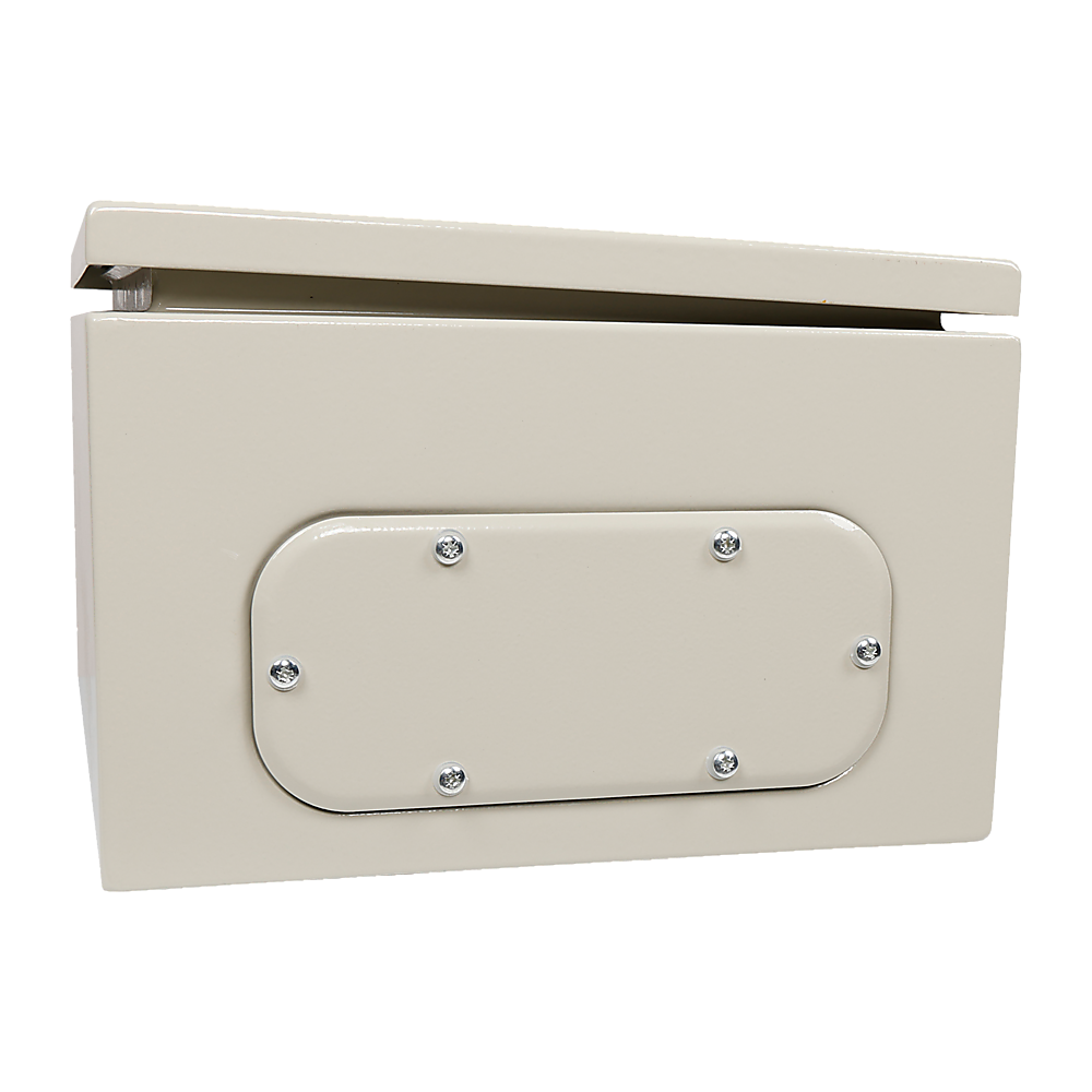 Carbon Steel Electrical Enclosure Box IP65 Wall Mount 400 x 300 x 200 mm V63-838821