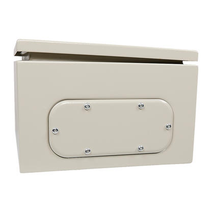 Carbon Steel Electrical Enclosure Box IP65 Wall Mount 400 x 300 x 200 mm V63-838821