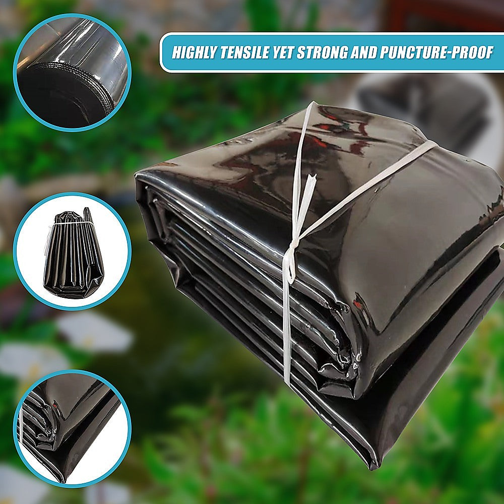 Fish Pond Liner 3 x 4.6m x 0.5mm Garden Pool Membrane Reinforced V63-838831