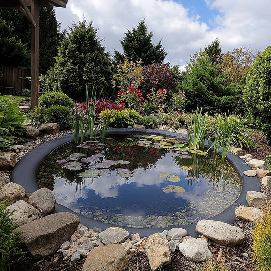 Fish Pond Liner 3 x 4.6m x 0.5mm Garden Pool Membrane Reinforced V63-838831