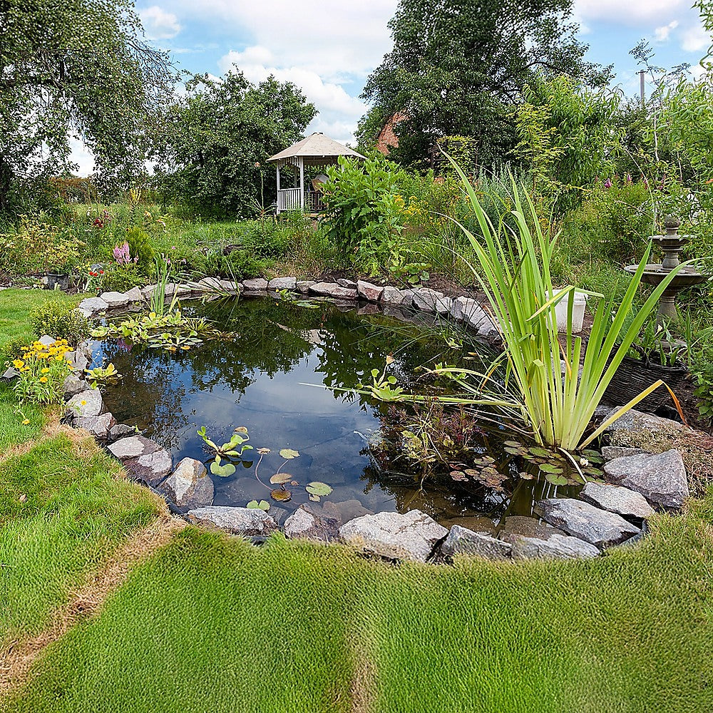 Fish Pond Liner 3 x 4.6m x 0.5mm Garden Pool Membrane Reinforced V63-838831