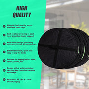 Herb Drying Rack Net 8 Layer Dryer Mesh Hanging Dryer Rack Zipper Dry Rack V63-838841