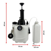 Bleed Tool Pressure 3 ltr Brake & Clutch Bleeding System Fluid Bleeder V63-838861