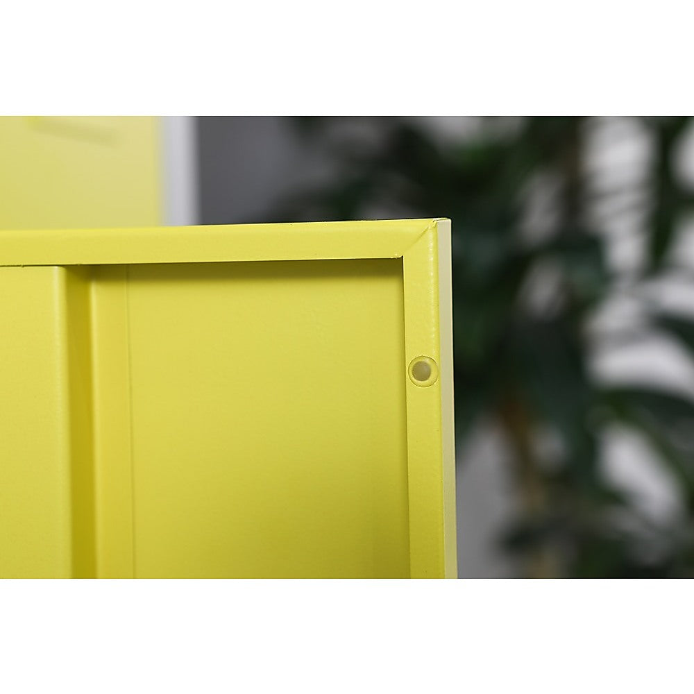 12-Door Locker for Office Gym Shed School Home Storage - 3-Digit Combination Lock V63-838951