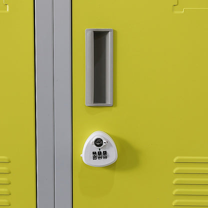 12-Door Locker for Office Gym Shed School Home Storage - 3-Digit Combination Lock V63-838951