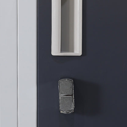 12-Door Locker for Office Gym Shed School Home Storage - Padlock-operated V63-839021