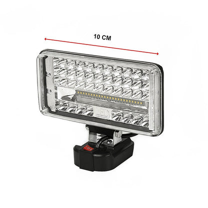 7" 18V Li-ion LED Work Light Torch Workshop Flashlights Camping for Makita Battery V63-839131