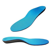 Flat Foot Support Insoles For Men Women Blue Full Length Medium Density Arch Support V63-839151