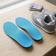 Flat Foot Support Insoles For Men Women Blue Full Length Medium Density Arch Support V63-839151