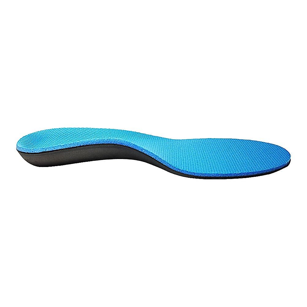 Flat Foot Support Insoles For Men Women Blue Full Length Medium Density Arch Support V63-839151