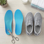 Flat Foot Support Insoles For Men Women Blue Full Length Medium Density Arch Support V63-839151