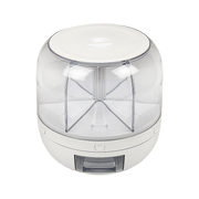 Rice Storage Cereal Dispenser Grain Container Rotating Dry Food Box V63-839231
