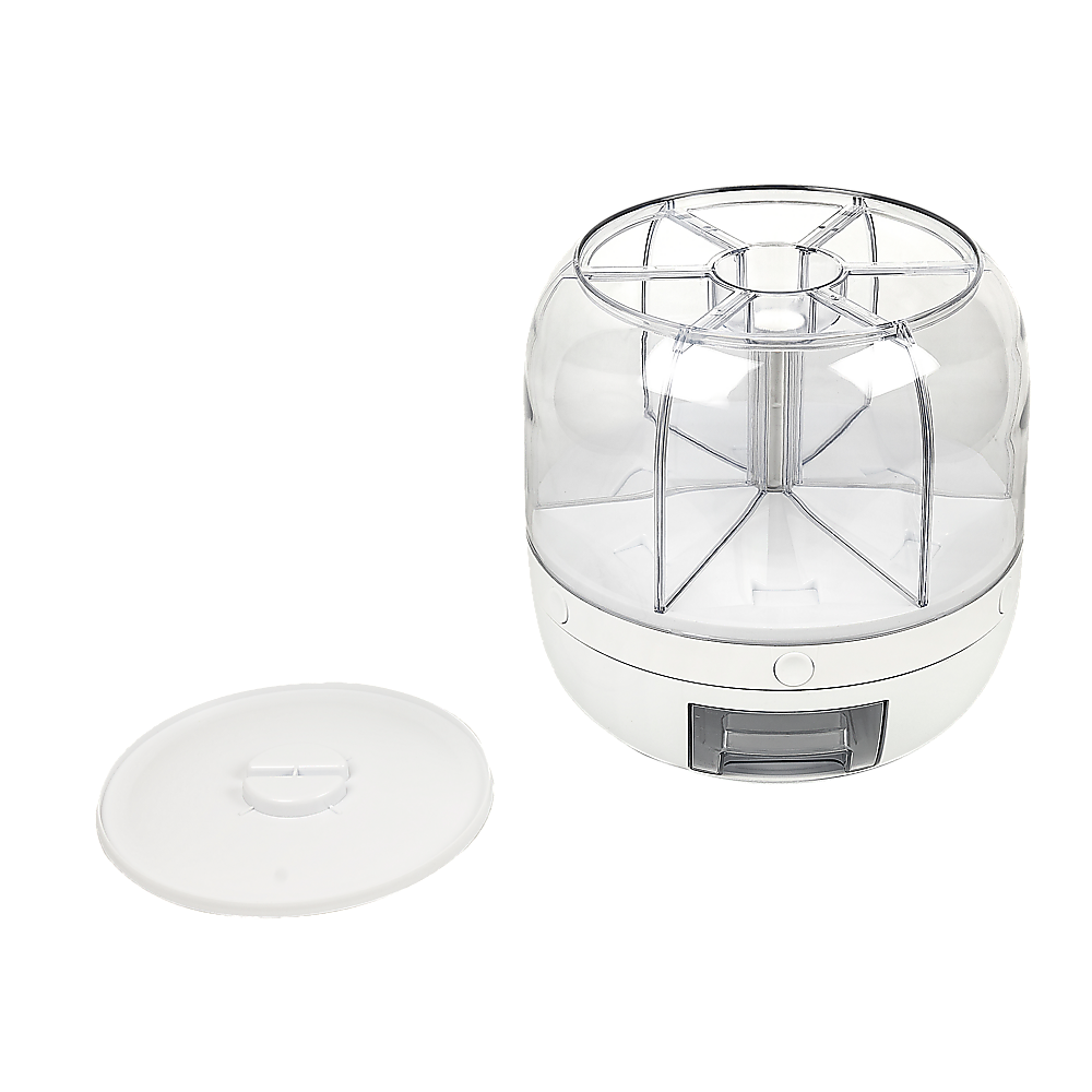 Rice Storage Cereal Dispenser Grain Container Rotating Dry Food Box V63-839231