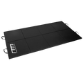 Folding Black Exercise Mat - Gymnastics, Martial Arts, Yoga, Karate & Judo Training V63-839241