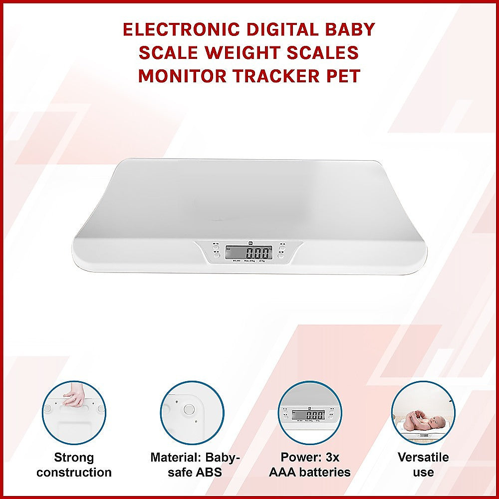 Electronic Digital Baby Scale Weight Scales Monitor Tracker Pet V63-839251