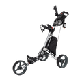 Golf Club Buggy Trolley Cart Compact Foldable 3 Wheel V63-839311