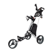 Golf Club Buggy Trolley Cart Compact Foldable 3 Wheel V63-839311