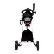 Golf Club Buggy Trolley Cart Compact Foldable 3 Wheel V63-839311
