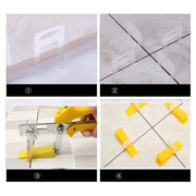1000 Pack Tile Levelling System Clips Floor And Wall Tiling Spacers For Accurate Tile Alignment V63-839361