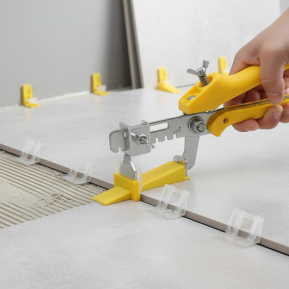 1000 Pack Tile Levelling System Clips Floor And Wall Tiling Spacers For Accurate Tile Alignment V63-839361